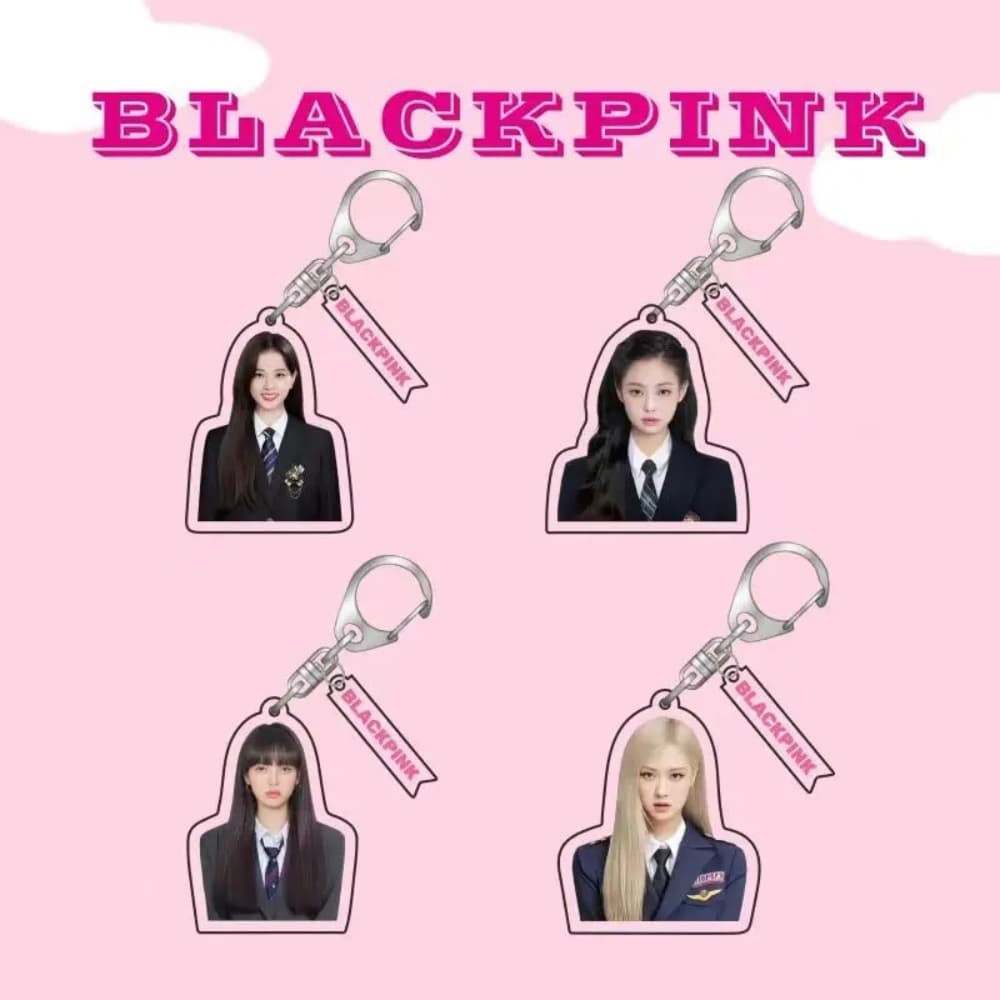Брелок акриловий BLACKPINK 4см